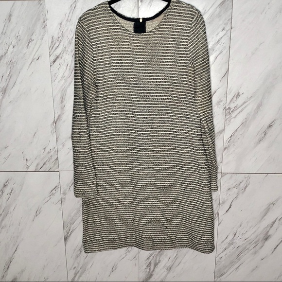 3/$60 Banana Republic Striped Tweed Dress SZ 10 - Picture 1 of 4